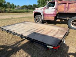 7'4" x 11'7" flatbed