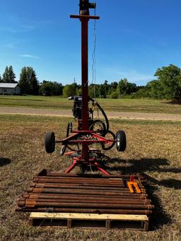 Bore Master portable water well rig