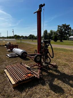 Bore Master portable water well rig