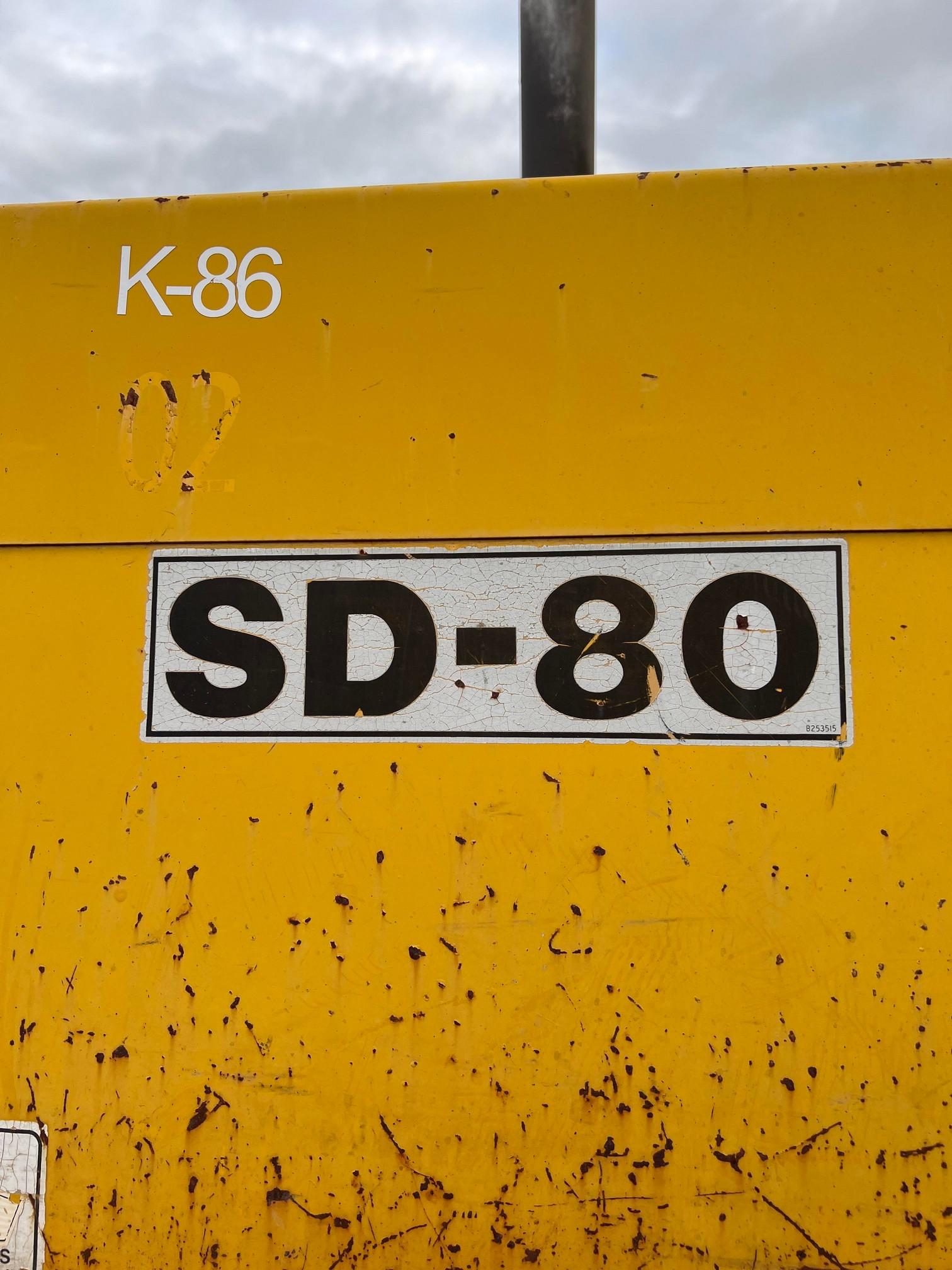 Sellick SD-80 Rough Terrain Forklift