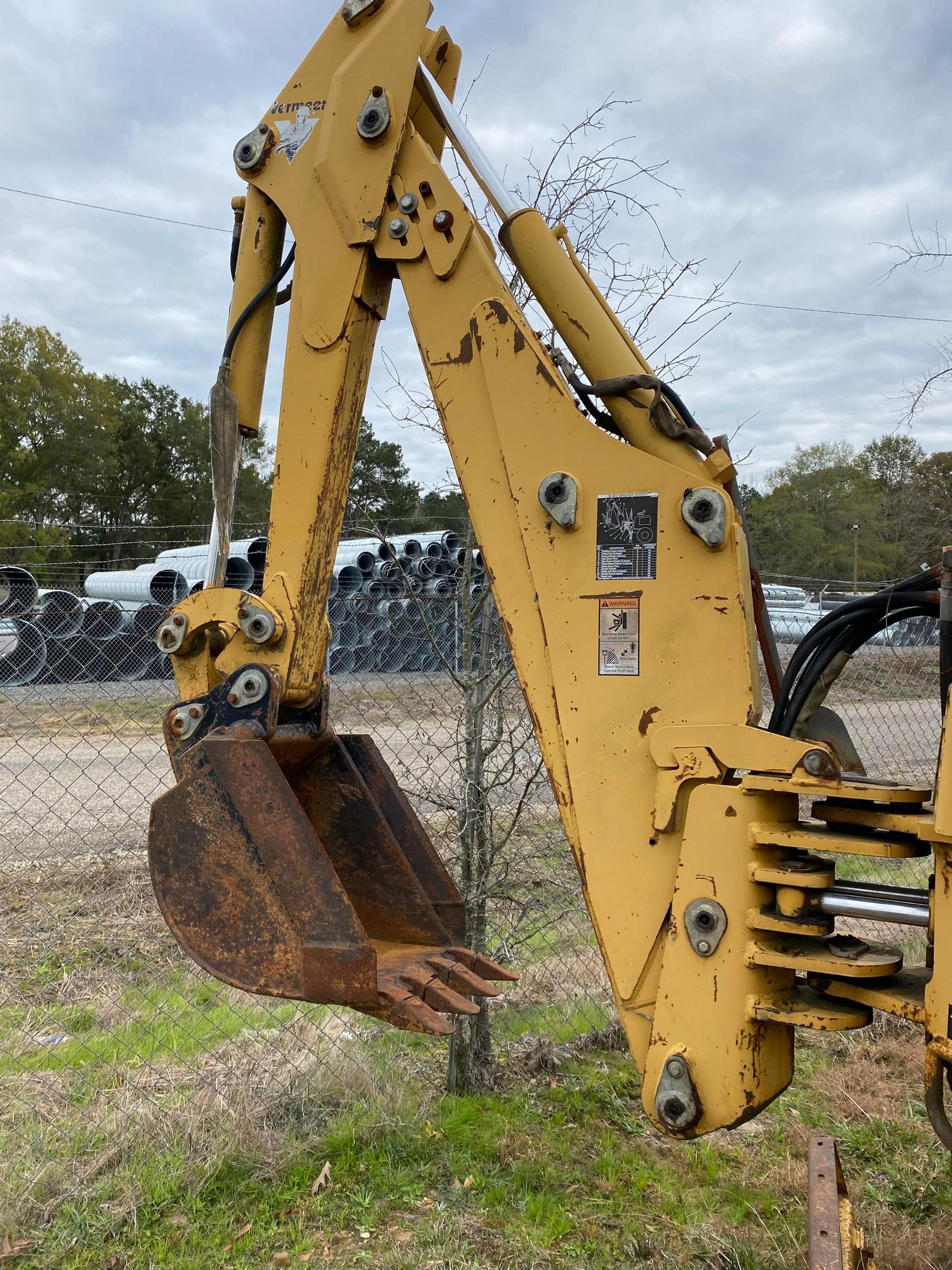 Vermeer V-8550 Trencher/plow/backhoe