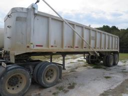 1977 CMC 32' Aluminum Dump Trailer