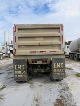 1977 CMC 32' Aluminum Dump Trailer