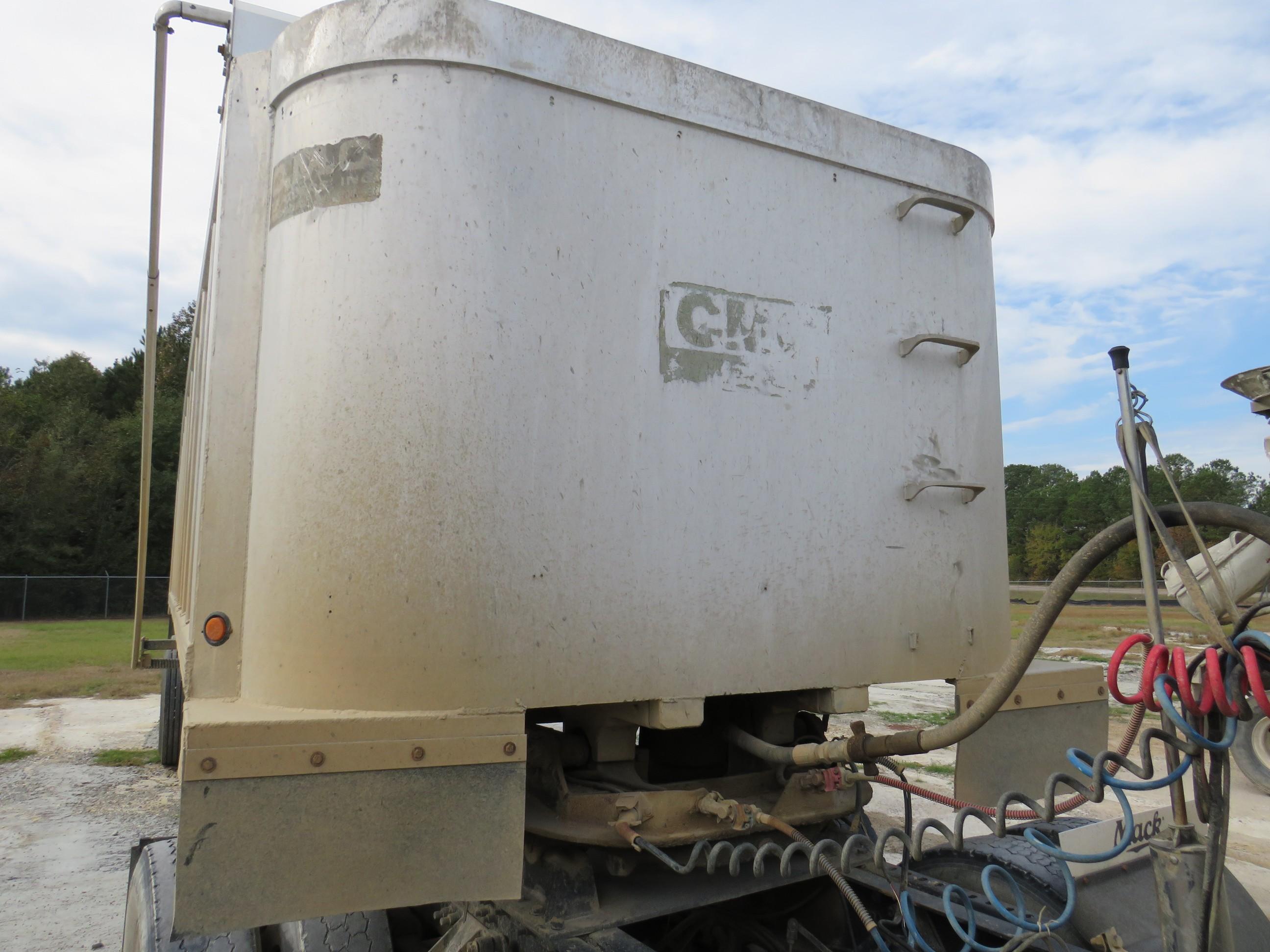 1977 CMC 32' Aluminum Dump Trailer