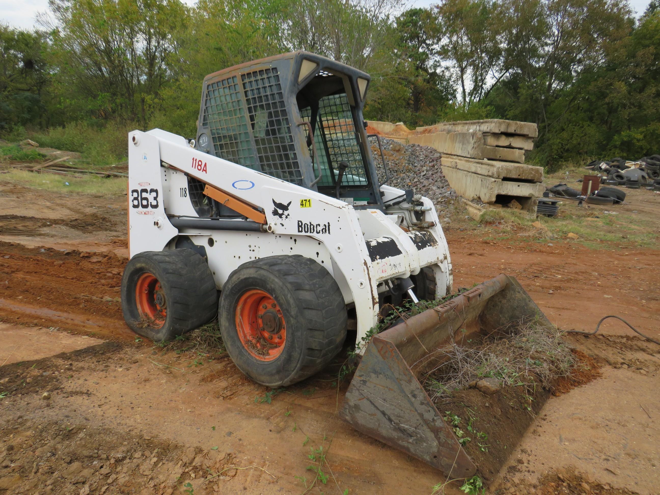 Bobcat 863 Turbo wheel skid steer