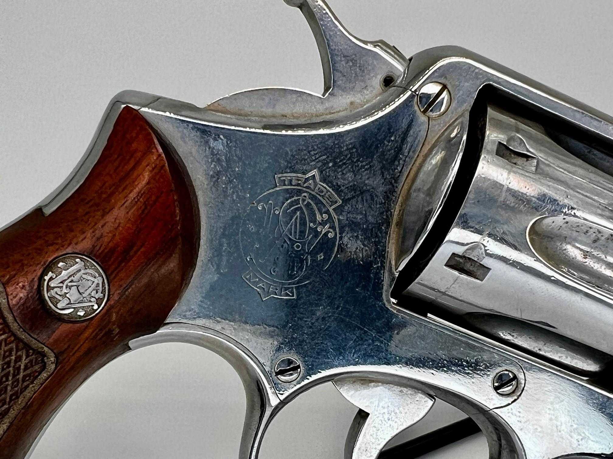 Smith & Wesson Nickeled 32 Revolver