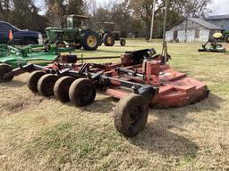 Bush Hog 3715 1000 PTO, 180" cutting width, 3 blades, flex wings, drive shaft included