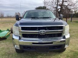 2008 Chevrolet Silverado LTZ 2500HD Blue Crew cab Z71 4x4