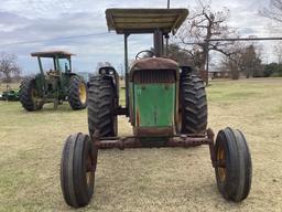 4020 John Deere diesel console tractor 4,872 hours showing, 1 set of remotes