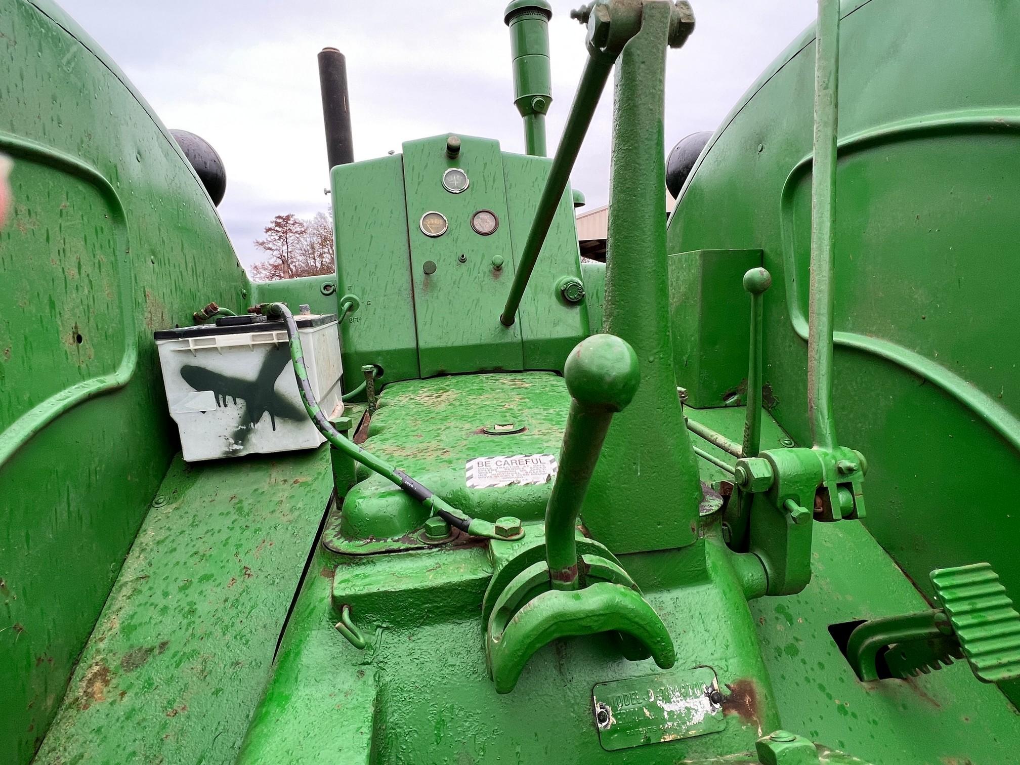 John Deere Model D 2 cylinder tractor Sn# 16755