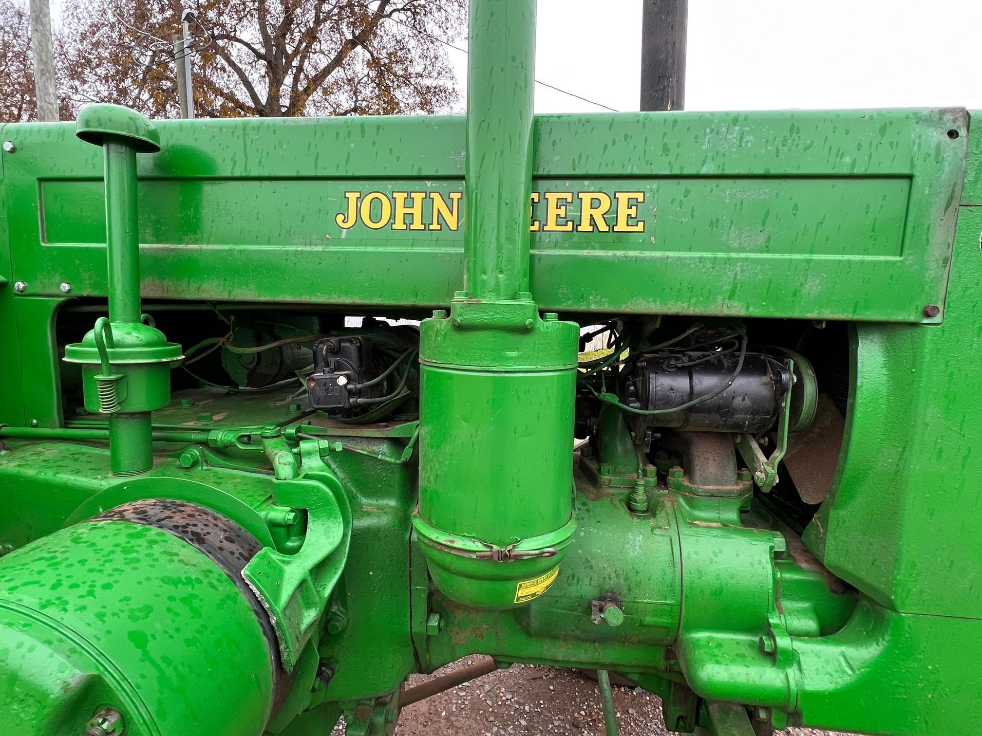 John Deere Model D 2 cylinder tractor Sn# 16755