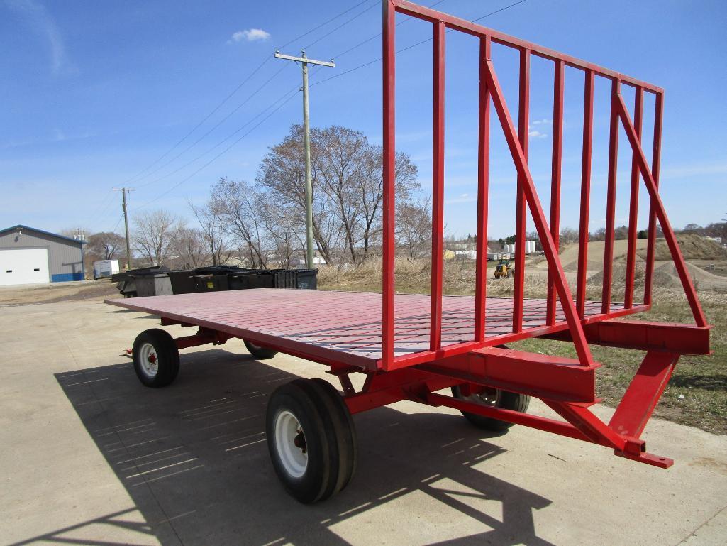 20 ft flatbed wagon