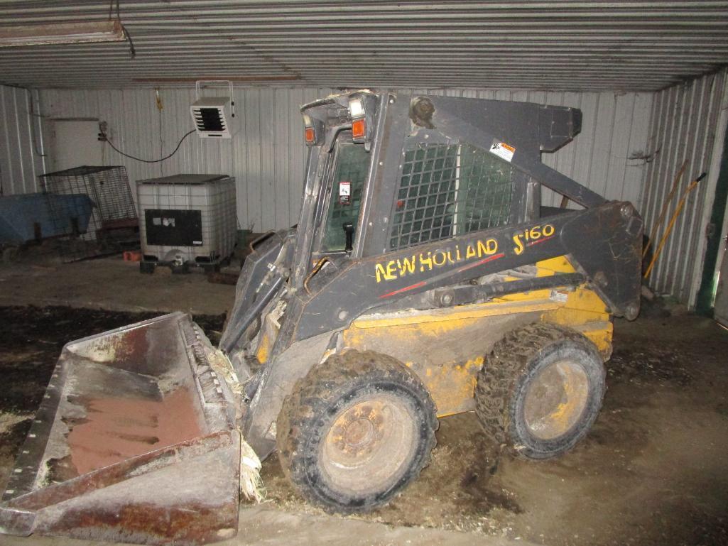 2003 New Holland ls160 skid steer.