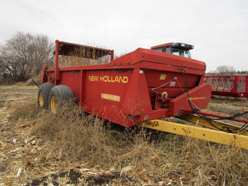 1995 New Holland 795 tandem manure spreader