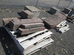 (2) Pallets of Assorted Brownstones