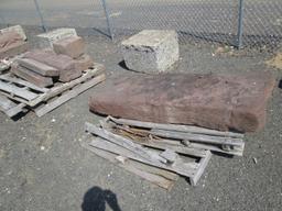 (2) Pallets of Assorted Brownstones