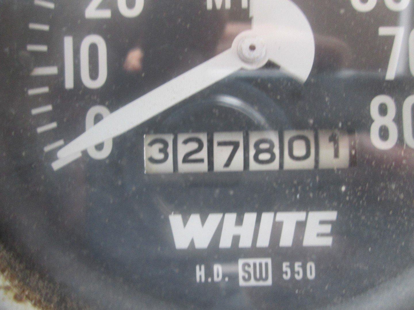 1972 White 9000 S/A Arrowboard Truck