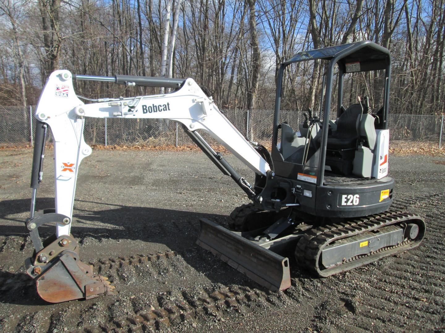 2017 Bobcat E26 Mini Excavator