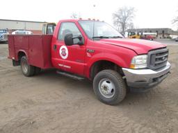 2002 Ford F-350 Utility Truck