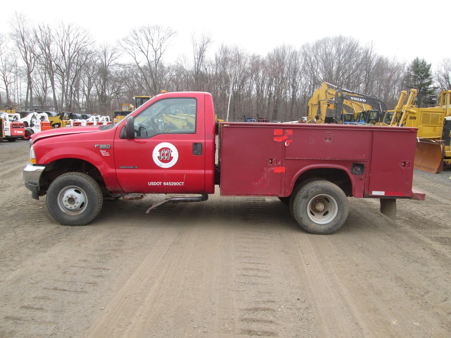 2002 Ford F-350 Utility Truck