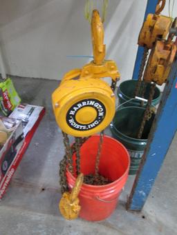 Harrington 3 Ton Chain Hoist