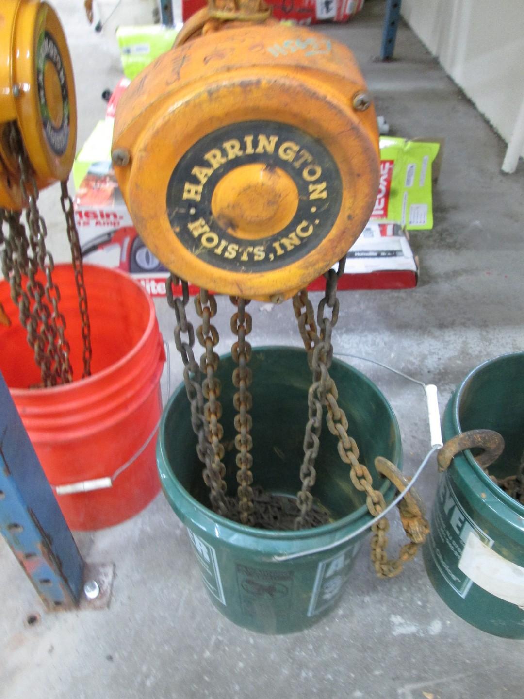 Harrington 1 Ton Chain Hoist