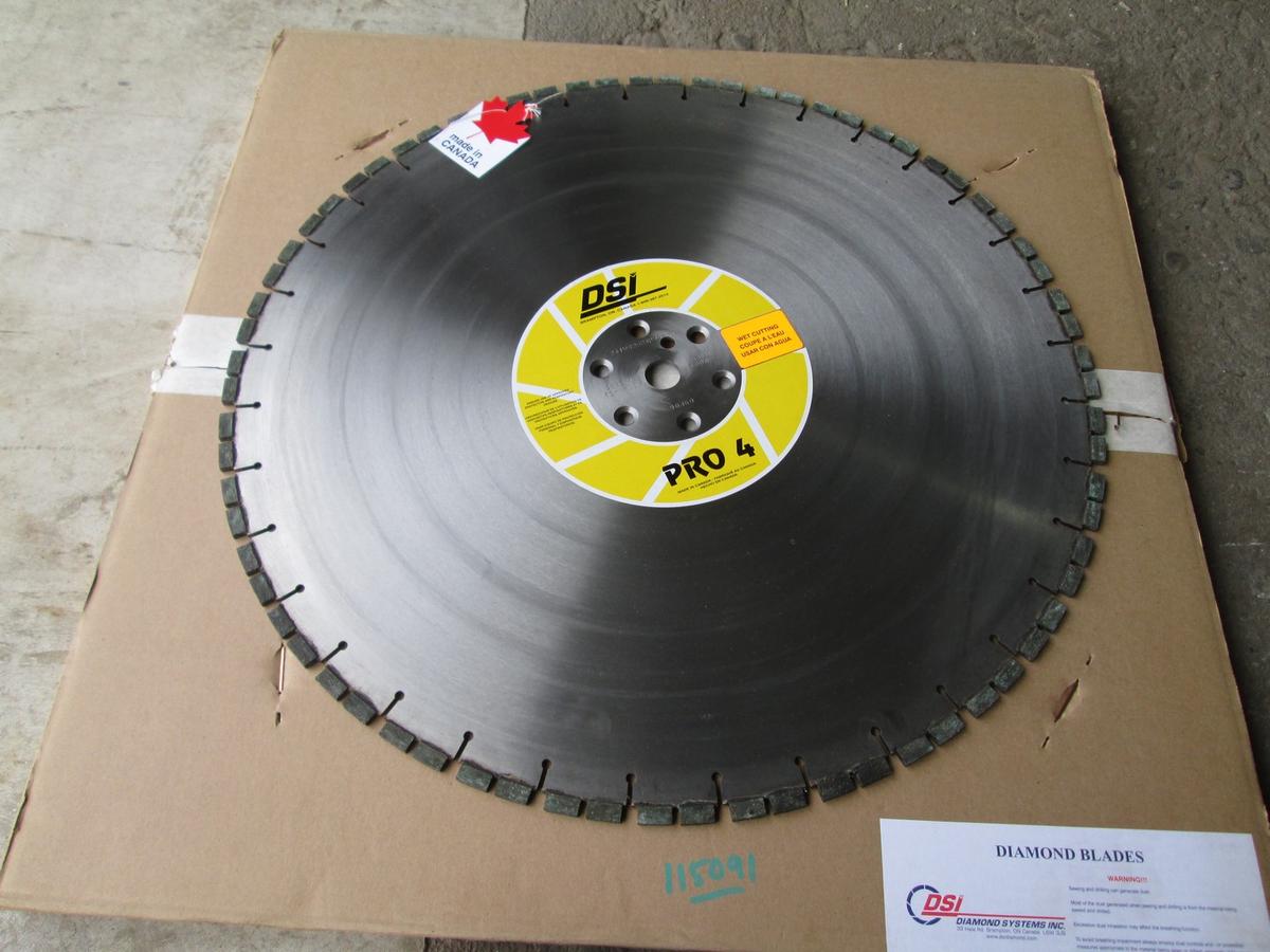 (1) 24" DSI Diamond Tip Blade