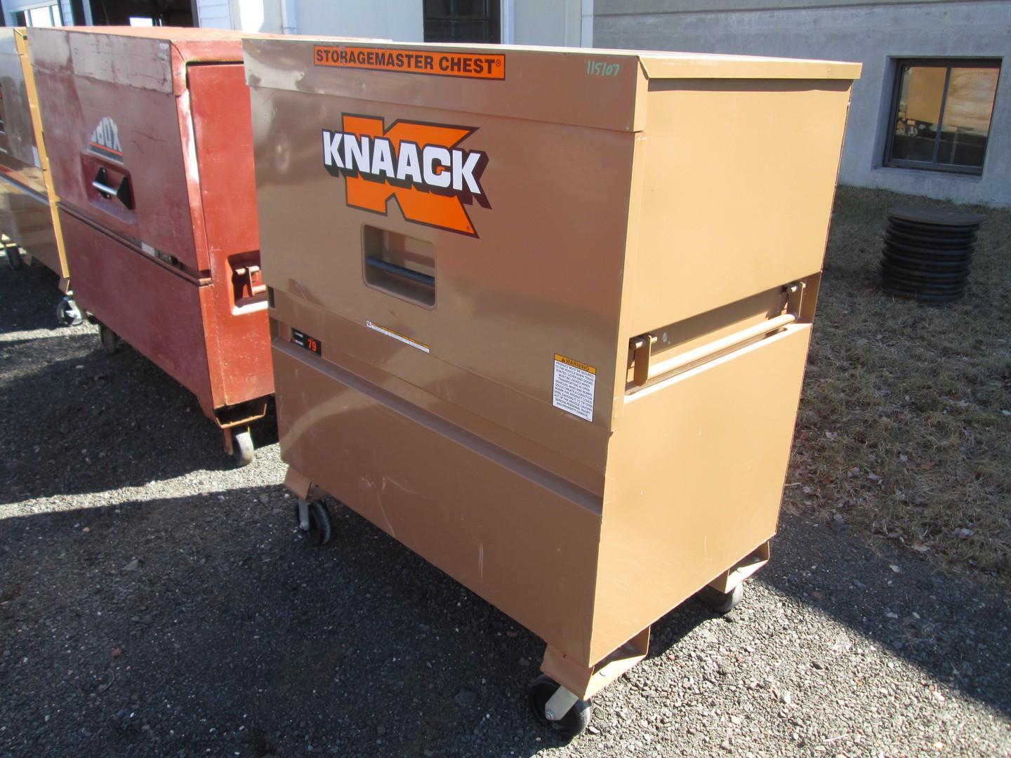 Knaack Job Box With Contents