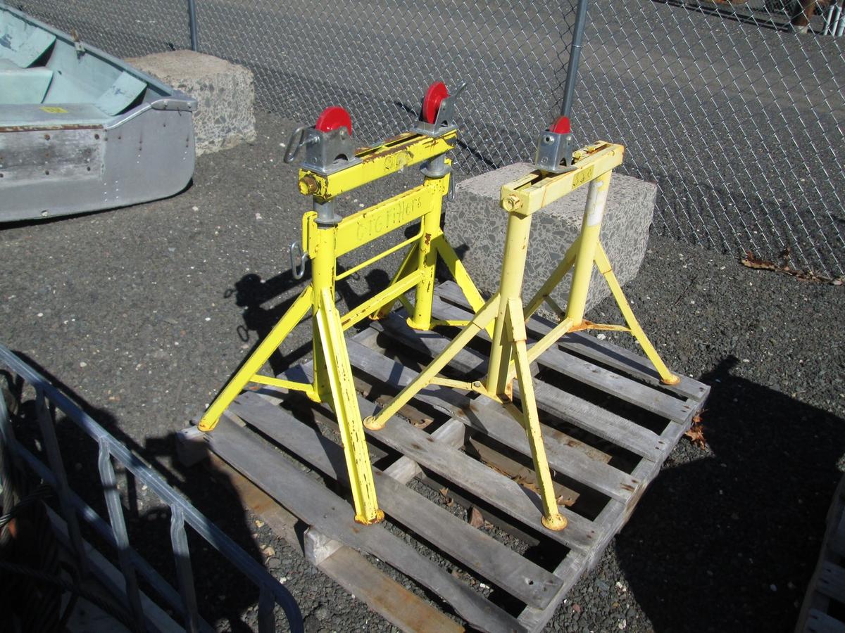 (2) Pipe Stands