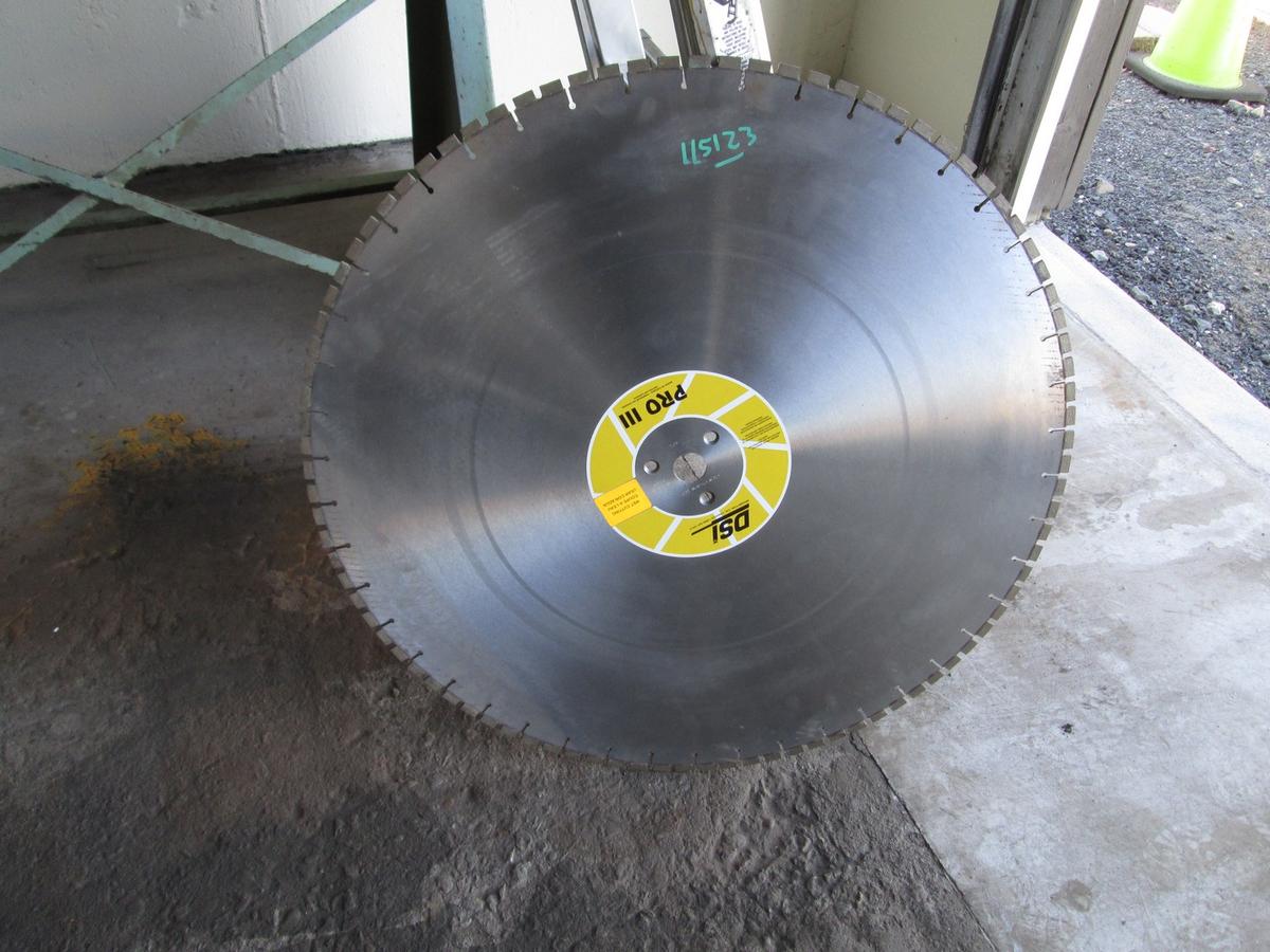 (1) 32" DSI Diamond Tip Blade