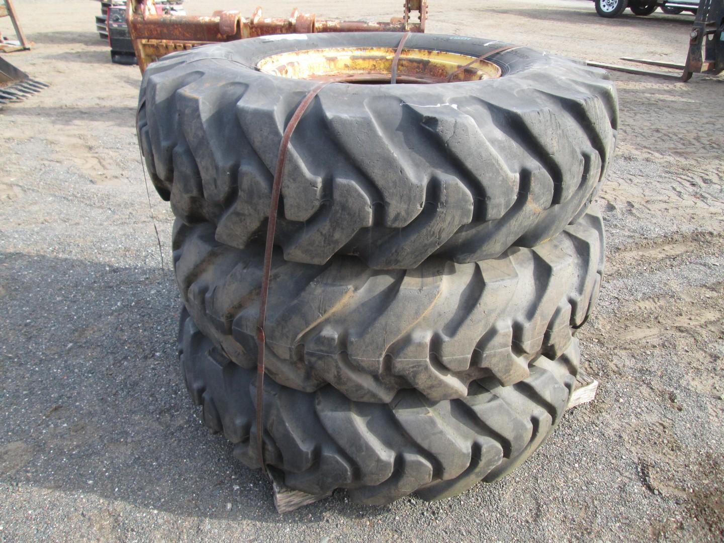 (3) 14.00-24 TG Tires