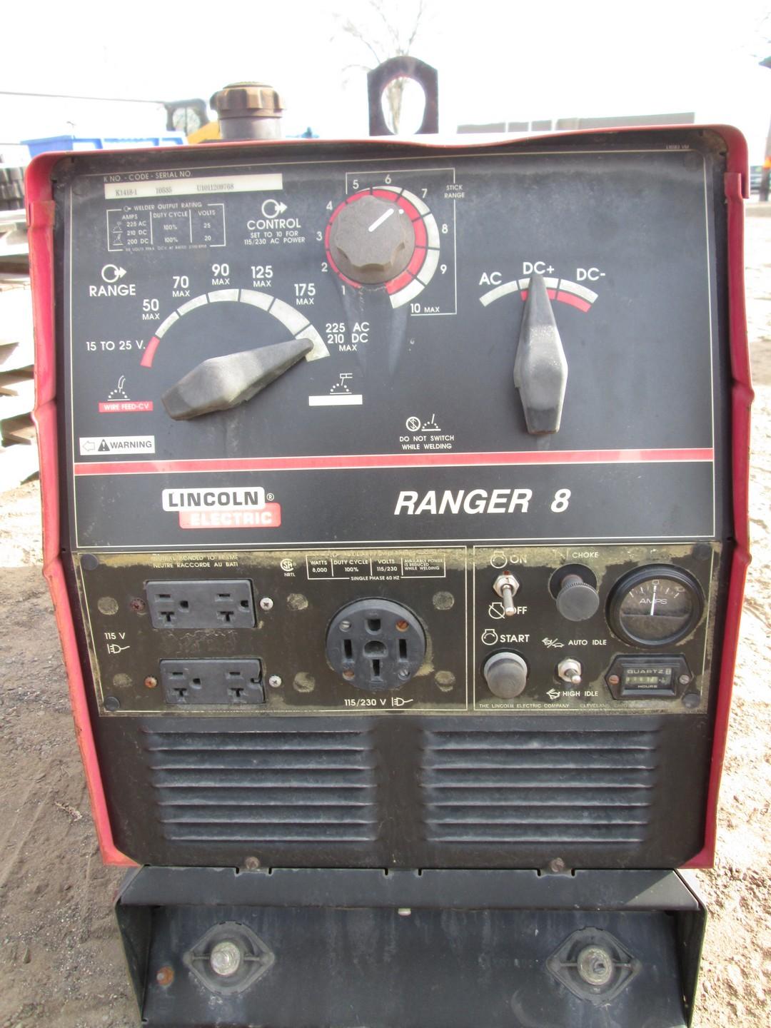 Lincoln Ranger 8 Welder/Generator
