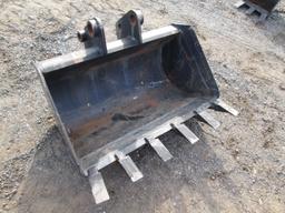 36" Mini Excavator Bucket With Teeth