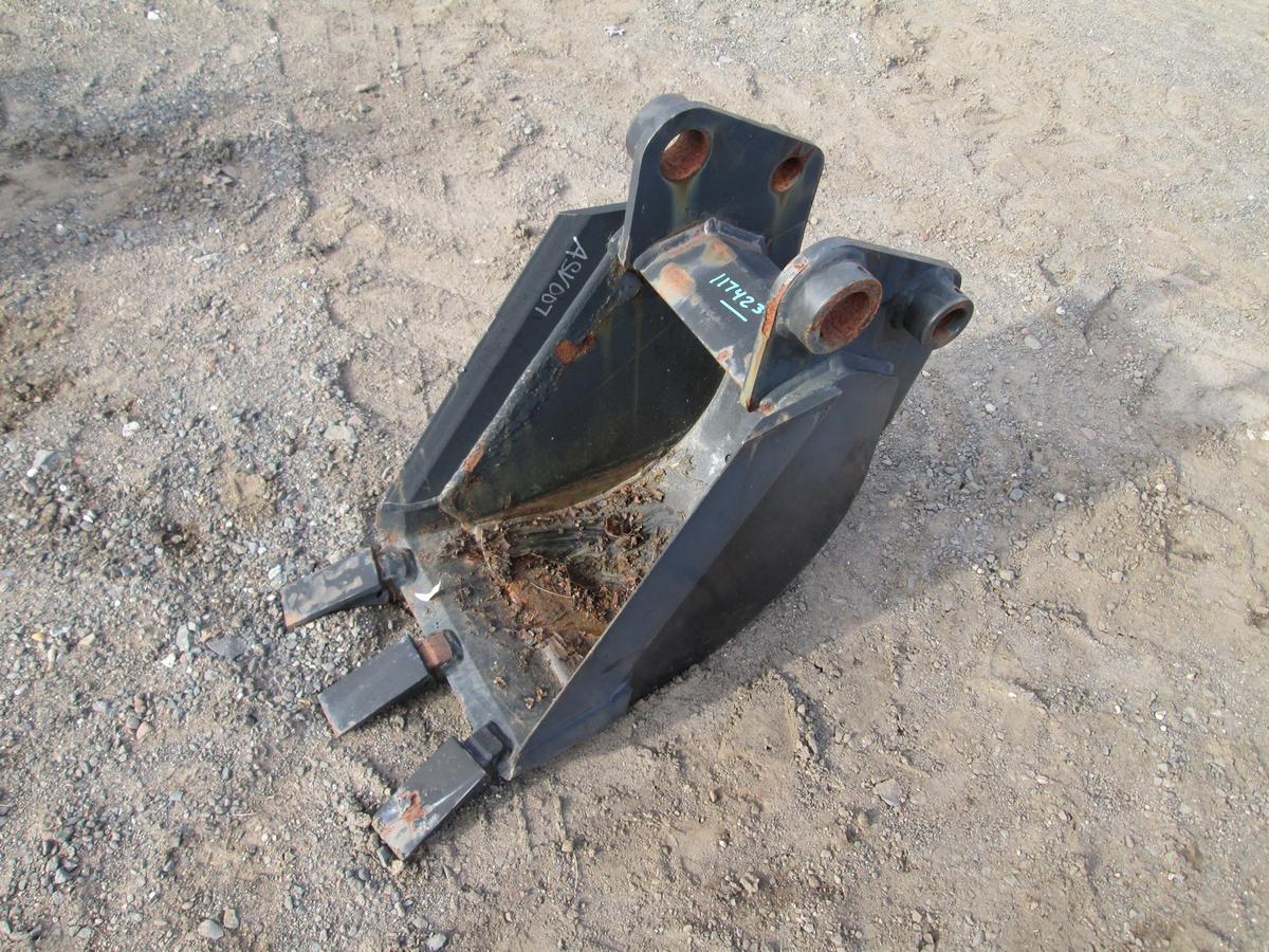 16" Mini Excavator Bucket With Teeth