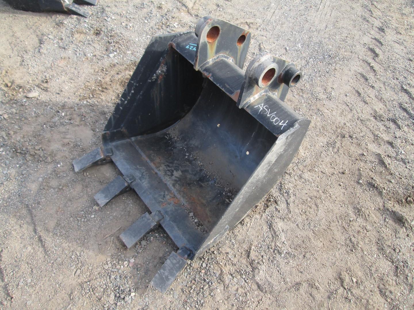 24" Mini Excavator Bucket With Teeth