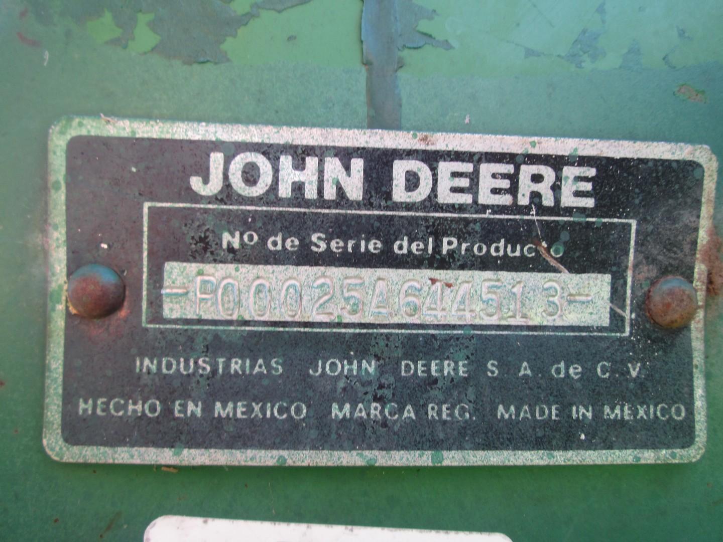 John Deere 25A Flail Mower