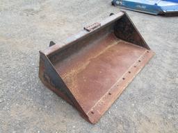 Woods 60" Skid Steer Bucket With BOCE