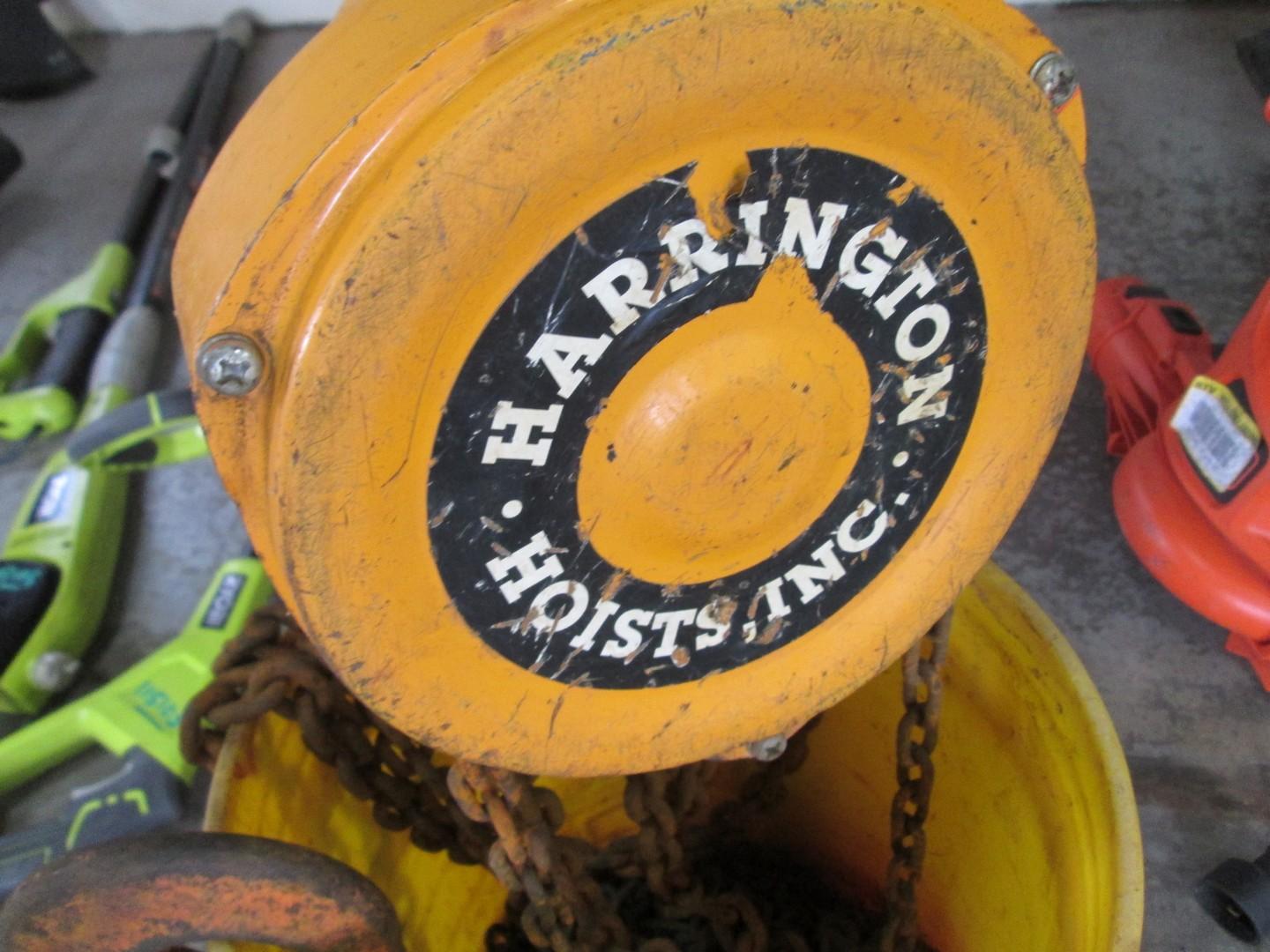 Harrington 3 Ton Chain Hoist