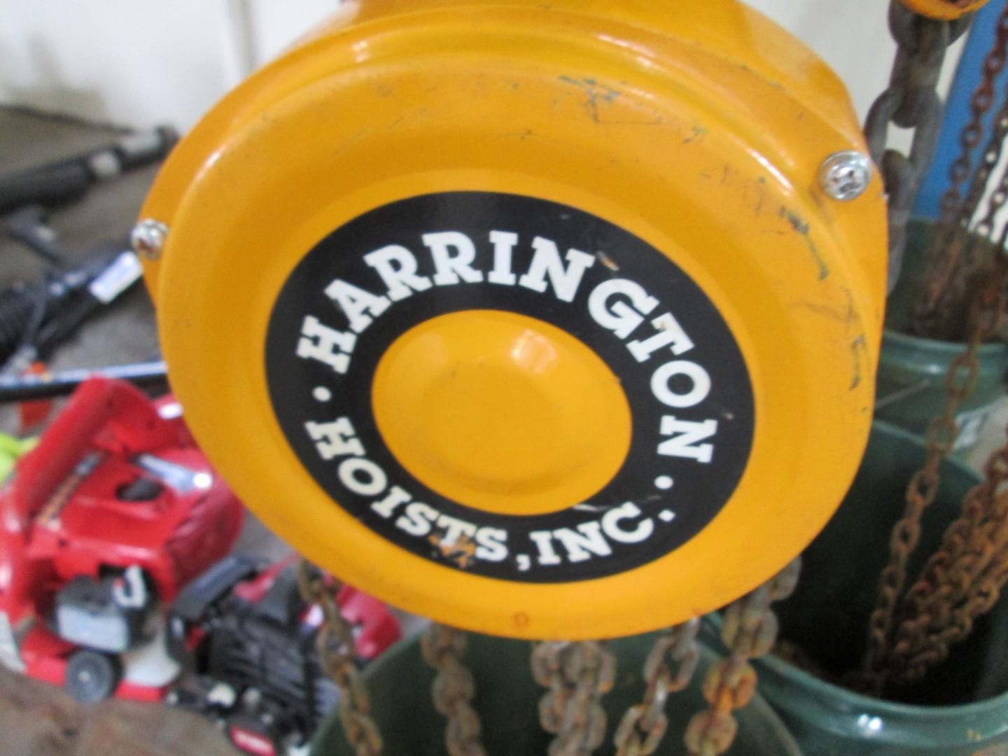 Harrington 3 Ton Chain Hoist