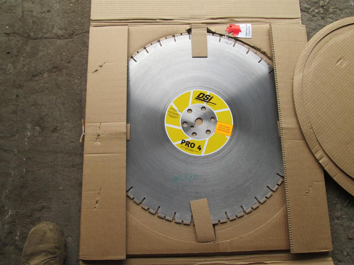 (1) 24" DSI Diamond Tip Saw Blade