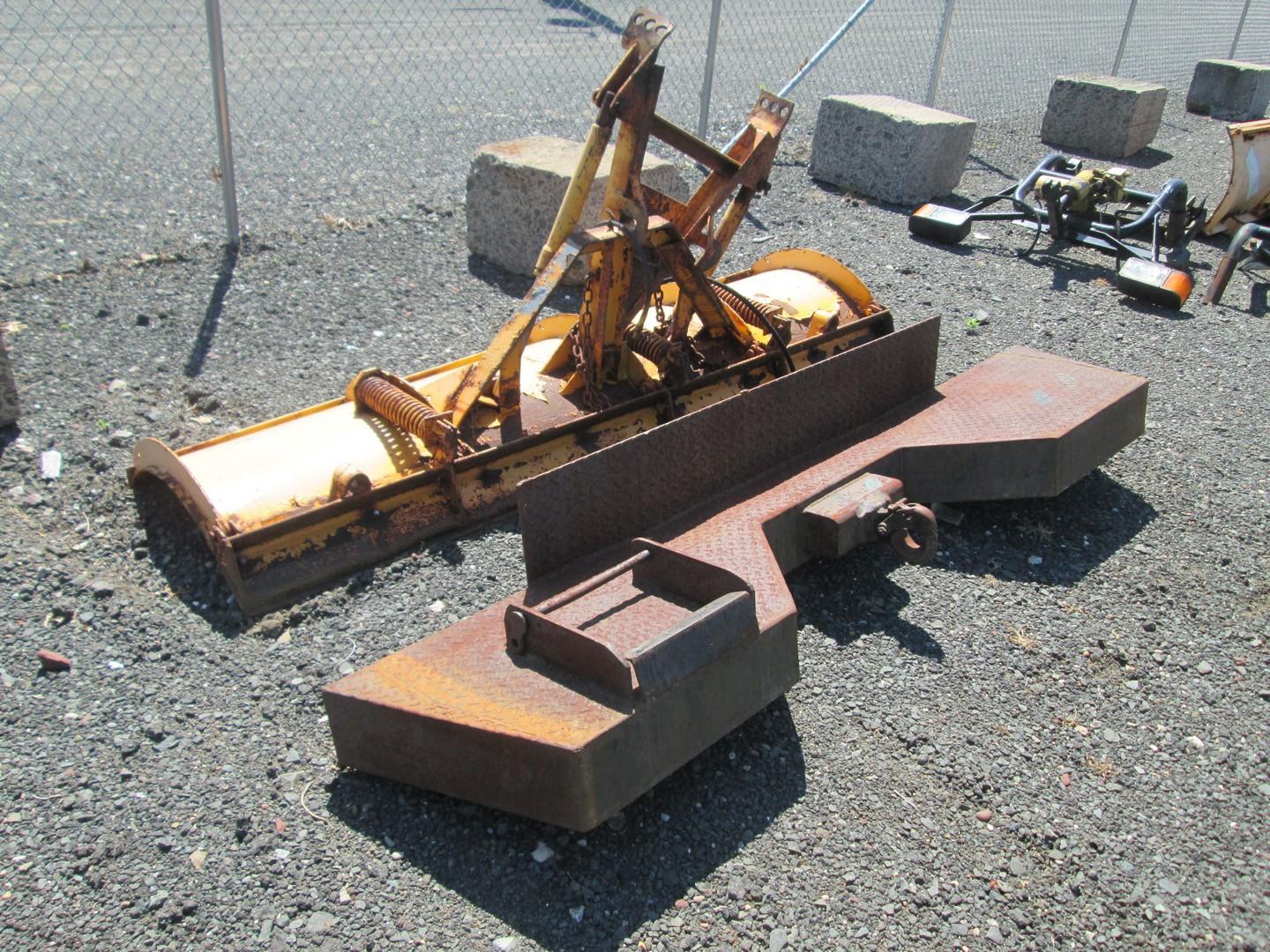 90" Power Angle Snow Plow With BOCE,