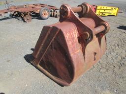 48" Excavator Bucket With Teeth