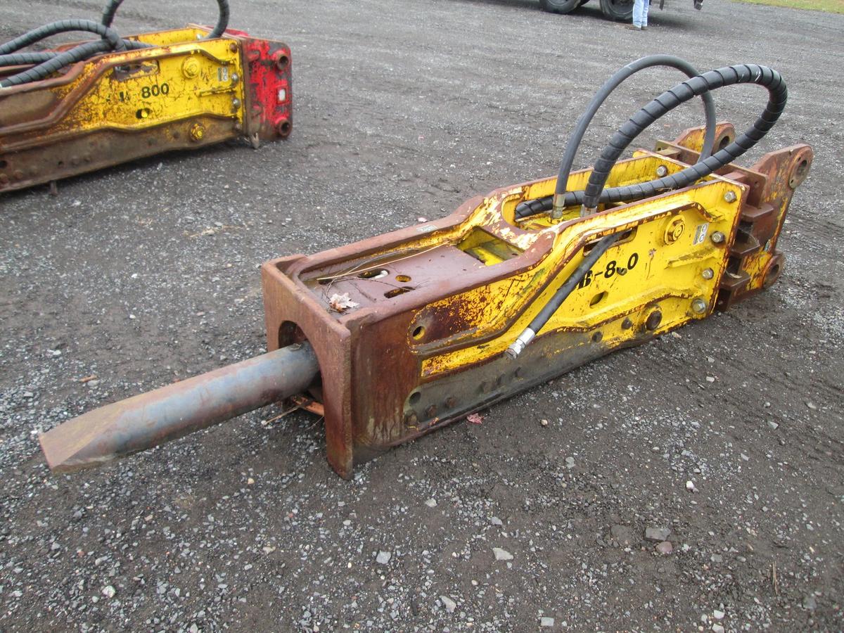 CB-800 Hydraulic Breaker Attachment