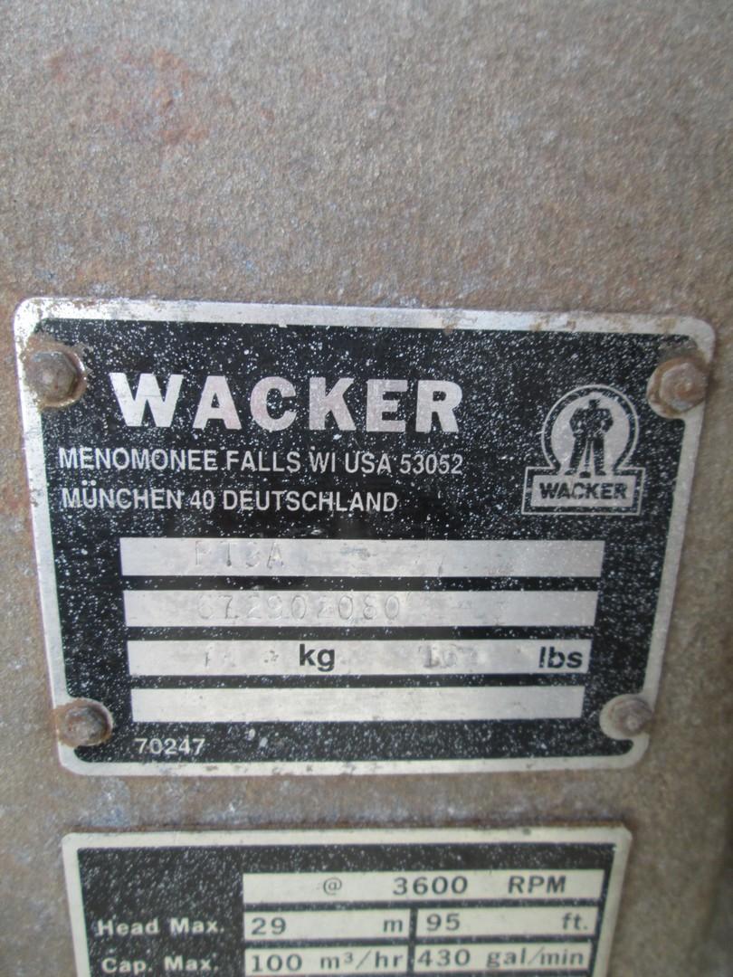 Wacker PT3A Trash Pump