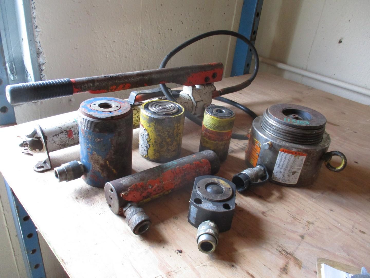 Quantity of Hydraulic Jacks and Pumps