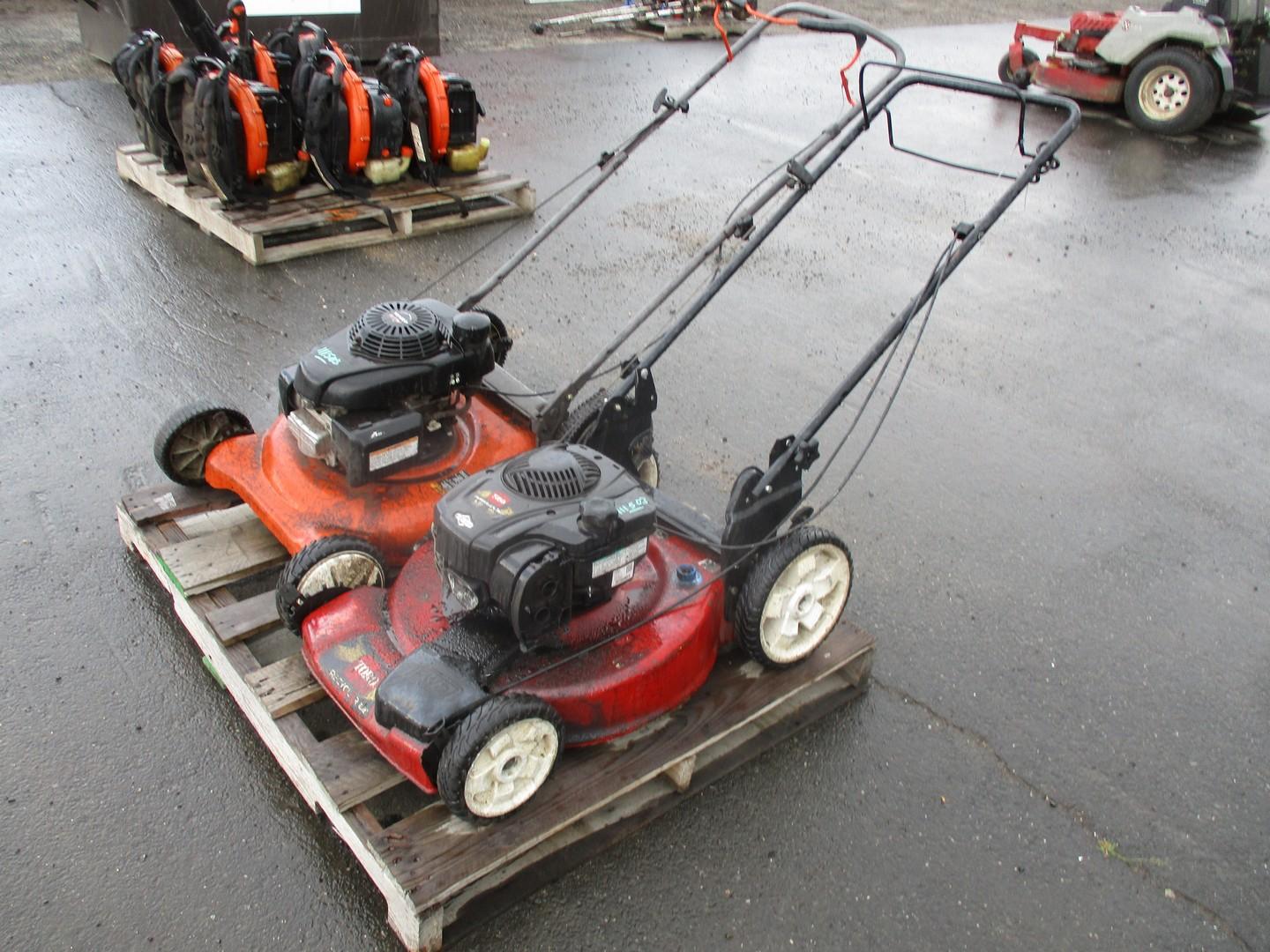 (2) Push Mowers