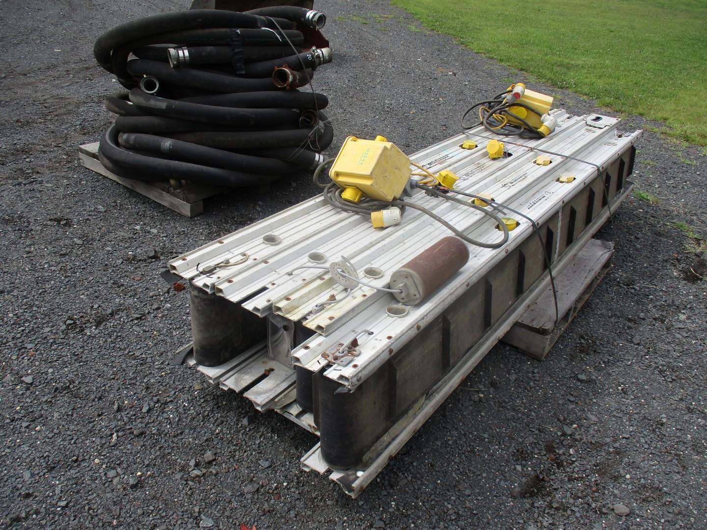 (4) 10' Electric Conveyors,