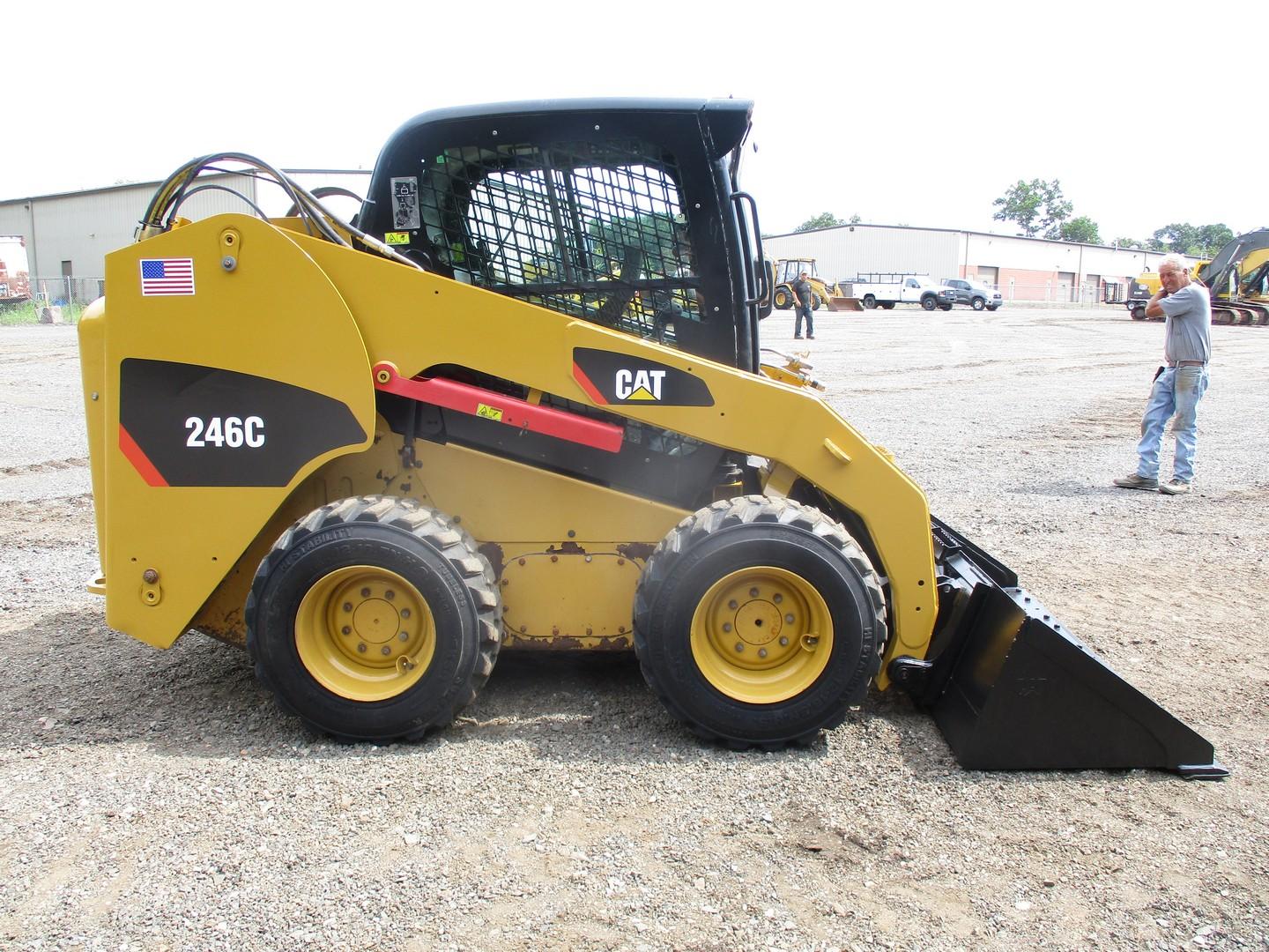 2013 Caterpillar 246C Skid Steer