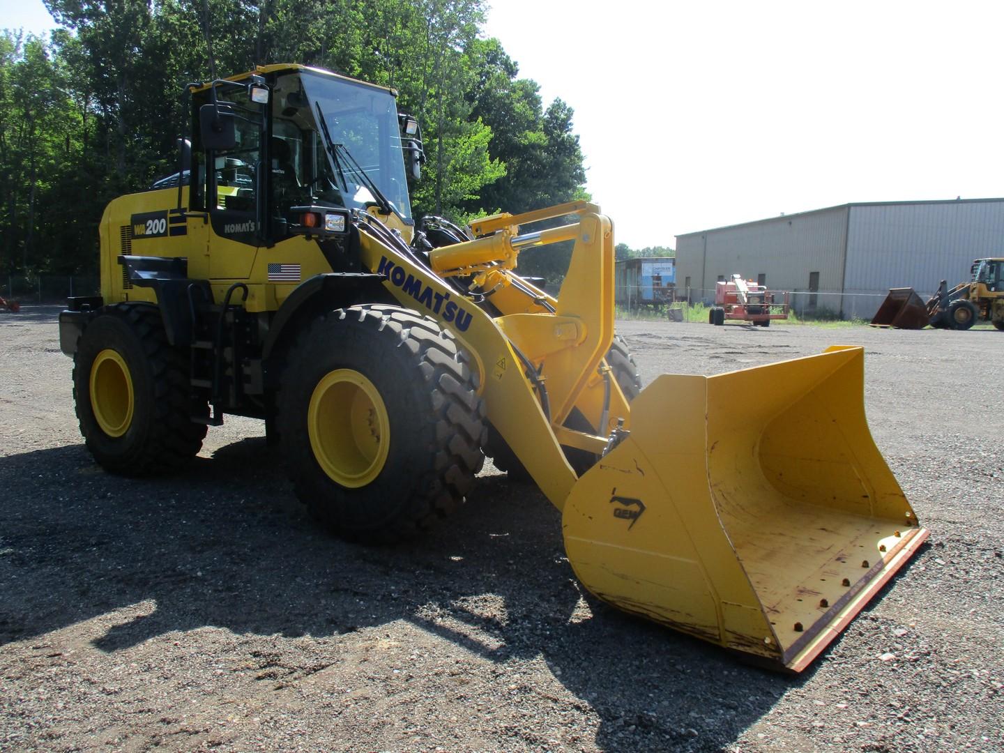 2021 Komatsu WA200-8 Rubber Tire Wheel Loader