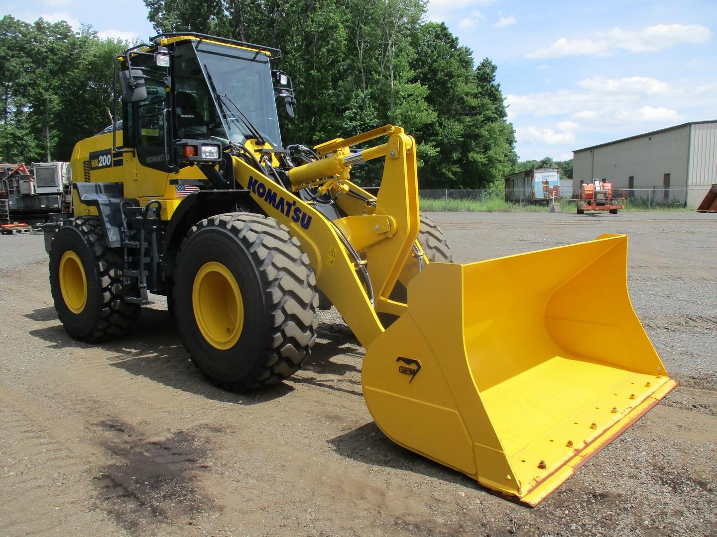 2021 Komatsu WA200-8 Rubber Tire Wheel Loader